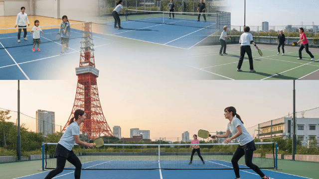 どこでできる？東京都内でピックルボールができる場所を詳しく解説！