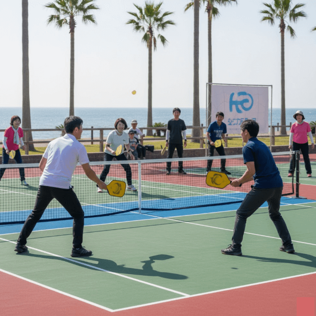 福岡のピックルボールはどこでできる？コートやサークル・大会情報を解説